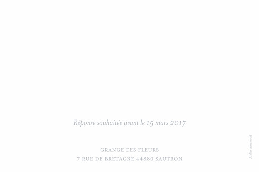 Carton réponse mariage Chic gris - Page 2 Carton réponse mariage Chic gris - Page 2