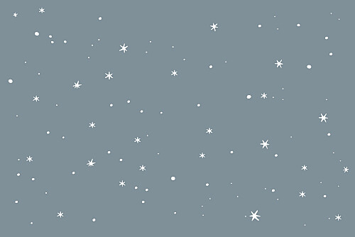 Carton réponse mariage Étoile gris bleu - Recto Carton réponse mariage Étoile gris bleu - Recto