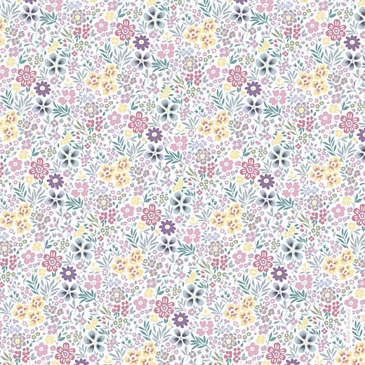 Faire-part de naissance Mille fleurs rose Faire-part de naissance Mille fleurs rose