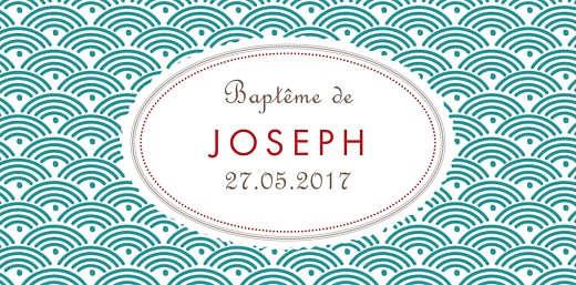 Marque-place Baptême Pattern écusson turquoise - Page 4 Marque-place Baptême Pattern écusson turquoise - Page 4