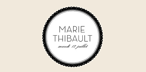 Marque-place mariage Boudoir beige noir - Page 4 Marque-place mariage Boudoir beige noir - Page 4