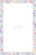Menu de baptême Mille fleurs rose Menu de baptême Mille fleurs rose