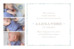 Faire-part de naissance Liseré liberty 4 photos bleu - Page 1 Faire-part de naissance Liseré liberty 4 photos bleu - Page 1