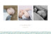 Faire-part de naissance Ruban liberty 3 photos bleu - Page 1 Faire-part de naissance Ruban liberty 3 photos bleu - Page 1