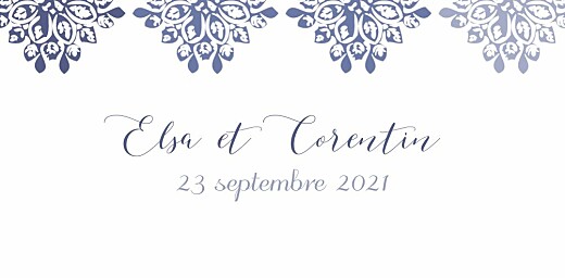 Marque-place mariage Grâce blanc bleu - Page 4 Marque-place mariage Grâce blanc bleu - Page 4