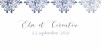Marque-place mariage Grâce blanc bleu - Page 4 Marque-place mariage Grâce blanc bleu - Page 4