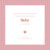 Faire-part de naissance Wax rose Faire-part de naissance Wax rose