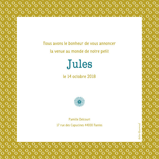 Faire-part de naissance Wax anis - Page 2 Faire-part de naissance Wax anis - Page 2