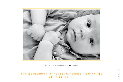 Faire-part de naissance Son prénom soleil - Page 2 Faire-part de naissance Son prénom soleil - Page 2