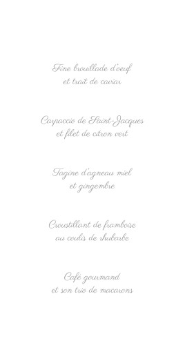 Menu de mariage Couronne champêtre (4 pages) blanc ocre - Page 3 Menu de mariage Couronne champêtre (4 pages) blanc ocre - Page 3