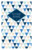 Carte de voeux Triangles photo bleu - Page 1