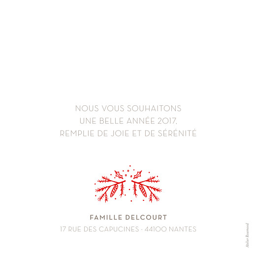 Carte de voeux Bouquet rouge blanc & rouge - Page 2 Carte de voeux Bouquet rouge blanc & rouge - Page 2