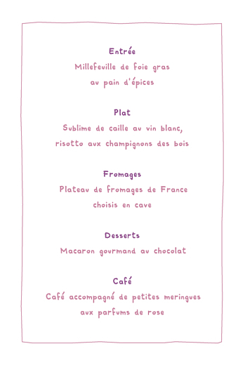 Menu de baptême Papillon photo prune - Page 3 Menu de baptême Papillon photo prune - Page 3