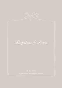 Livret de messe Oiseaux taupe Livret de messe Oiseaux taupe