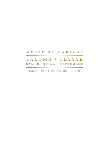 Livret de messe mariage La vie est belle ! blanc Livret de messe mariage La vie est belle ! blanc