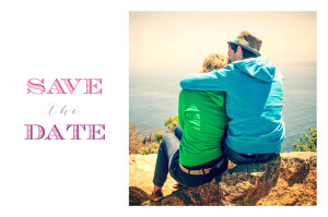 Save the Date Le plus beau jour blanc Save the Date Le plus beau jour blanc