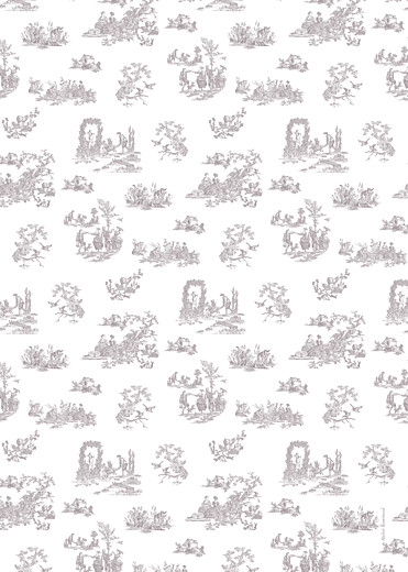 Livret de messe mariage Toile de jouy taupe - Page 4 Livret de messe mariage Toile de jouy taupe - Page 4