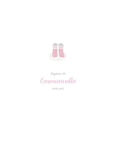 Livret de messe Balade rose Livret de messe Balade rose