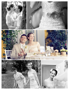 Carte de remerciement mariage Grand souvenir 5 photos blanc Carte de remerciement mariage Grand souvenir 5 photos blanc