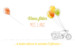 Carte d'anniversaire Moto photo orange & vert - Page 1 Carte d'anniversaire Moto photo orange & vert - Page 1