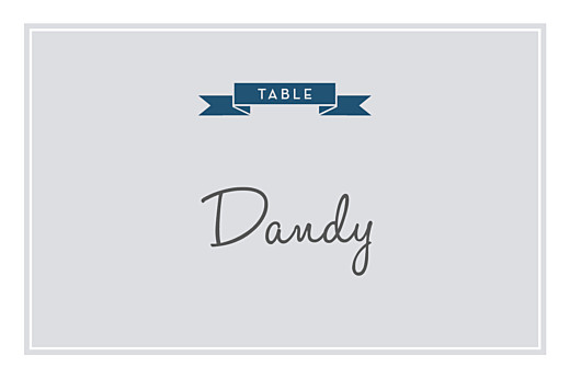Marque-table mariage Croisette gris Marque-table mariage Croisette gris