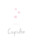 Marque-table mariage Coeurs gris clair et rose - Page 1 Marque-table mariage Coeurs gris clair et rose - Page 1