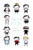 Carte d'anniversaire Bal masqué noir - Page 1 Carte d'anniversaire Bal masqué noir - Page 1