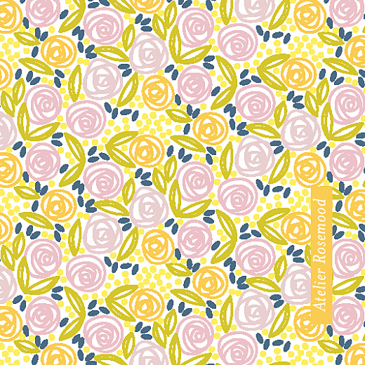 Etiquette perforée mariage Instant fleuri blanc & jaune - Verso Etiquette perforée mariage Instant fleuri blanc & jaune - Verso