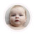 Faire-part de naissance Petit versailles (triptyque) rose Faire-part de naissance Petit versailles (triptyque) rose