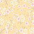 Carte de remerciement Cerisiers en fleurs jaune - Page 1
