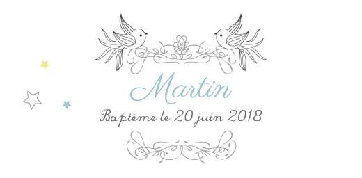 Marque-place Baptême Étoiles bleu - Page 4 Marque-place Baptême Étoiles bleu - Page 4