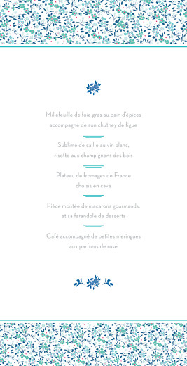 Menu de mariage Simplement liberty (4 pages) bleu - Page 3 Menu de mariage Simplement liberty (4 pages) bleu - Page 3