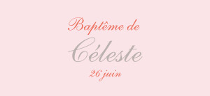 Etiquette perforée baptême Cerisiers en fleurs rose Etiquette perforée baptême Cerisiers en fleurs rose