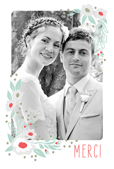 Carte de remerciement mariage Eden bleu nuit finition Carte de remerciement mariage Eden bleu nuit finition