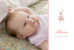 Faire-part de naissance Pirouette 2 photos paysage rose - Page 1 Faire-part de naissance Pirouette 2 photos paysage rose - Page 1