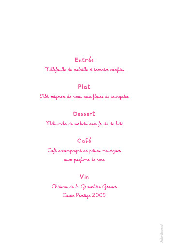 Menu de baptême Libellule rose - Page 2 Menu de baptême Libellule rose - Page 2