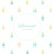 Faire-part de naissance Ananas 3 photos bleu Faire-part de naissance Ananas 3 photos bleu
