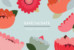 Save the Date Jardin bohème bleu Save the Date Jardin bohème bleu