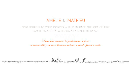 Faire-part de mariage Promesse champêtre (pano) blanc - Page 3 Faire-part de mariage Promesse champêtre (pano) blanc - Page 3