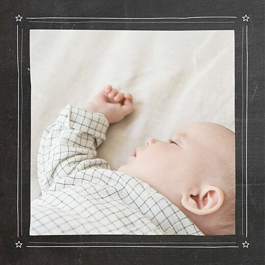 Faire-part de naissance Petite ardoise (triptyque) étoiles noir - Page 4 Faire-part de naissance Petite ardoise (triptyque) étoiles noir - Page 4