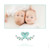 Faire-part de naissance Folk 2 photos jumeaux bleu Faire-part de naissance Folk 2 photos jumeaux bleu