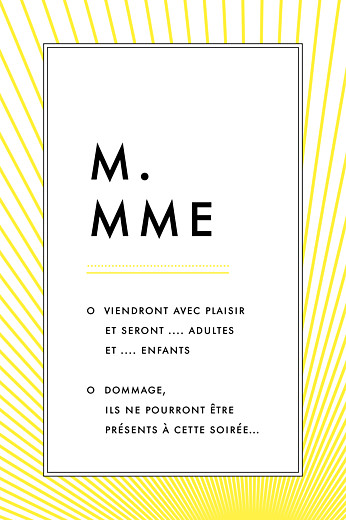 Carton réponse mariage Sunlight jaune - Page 2 Carton réponse mariage Sunlight jaune - Page 2