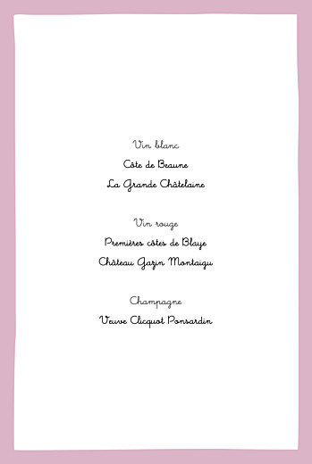 Menu de baptême Coquette rose - Page 2 Menu de baptême Coquette rose - Page 2