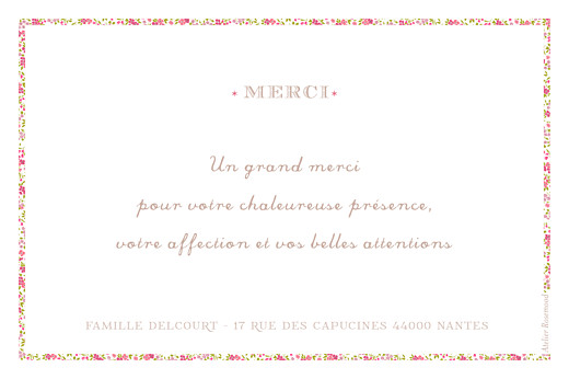 Carte de remerciement Merci croix huguenote rose - Page 2 Carte de remerciement Merci croix huguenote rose - Page 2