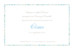 Faire-part de naissance Liberty tradition bleu - Page 1 Faire-part de naissance Liberty tradition bleu - Page 1