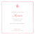 Faire-part de naissance Fleurs des champs rose Faire-part de naissance Fleurs des champs rose