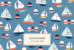 Faire-part de naissance Bateau sur l'eau paysage photo bleu - Page 1 Faire-part de naissance Bateau sur l'eau paysage photo bleu - Page 1