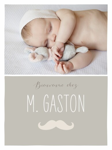 Affichette Moustache photo taupe - Page 1 Affichette Moustache photo taupe - Page 1