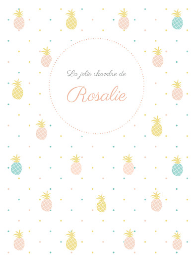 Affichette Ananas rose - Page 1 Affichette Ananas rose - Page 1