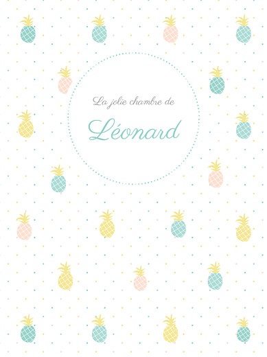 Affiche Ananas bleu - Page 1 Affiche Ananas bleu - Page 1